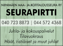 Seurapirtti / Niinimäen Maa- ja Kotitalousseura ry  logo